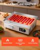 VEVOR Commercial Electric Griddle, 21 x 11.8 inch, 1750W, 122-570 Fahrenheit Adjustable Temp Control
